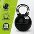 virtufit Kettlebell Pro Gusseisen/Gummi, Chromgriff, 28kg (VF02076-28)