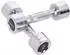 COFI1453 CHD02 Hantel 2kg, 2er-Set, silber (17-66-181)
