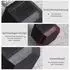 HomCom Hexagon Kurzhantel 17,5kg Gusseisen, schwarz (A91-022V01)
