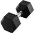 HomCom Hexagon Kurzhantel 17,5kg Gusseisen, schwarz (A91-022V01)