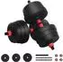 vidaXL 2-in-1 Kurzhantel & Langhantel Set 20kg, schwarz/rot (42023463)