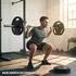Sport Now 4er-Set Hantelscheiben 2x5kg, Ø25mm Bohrung, schwarz
