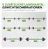 Tunturi Pro Aerobic Pump Gewichtenset 20kg - 10kg Erweiterung (14TUSCL460)