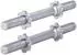 Gorilla Sports Kurzhantelstange 42cm 30mm Chrom Sternverschluss (100791-00004-0057)
