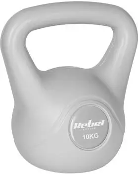 Rebel Electro Kettlebell Bituminous 10kg grau (RBA-2322G-10)