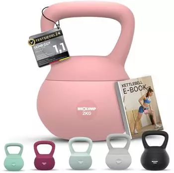 Neolymp Soft Kettlebell 2kg, rosa (NEOLYMP_SK210)