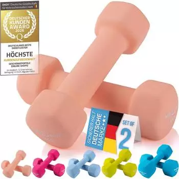 Goodsngadgets Neopren-Kurzhanteln 2er-Set