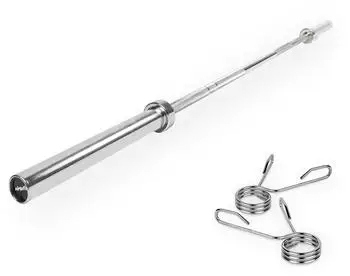 virtufit Langhantelstange 180cm, silber (VF02108)