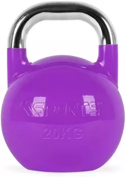 M-Sports Kettlebell Competition 20kg, lila (55A1835)