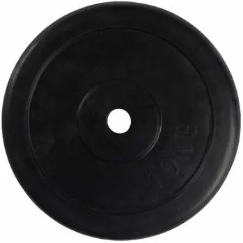 virtufit Gummi-Hantelscheibe 10kg schwarz (VF02010-10)