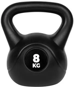 virtufit Kettlebell PVC 8kg schwarz (VF02019-8)