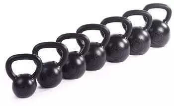 WOLVERSON Black Series Kettlebell 18 kg