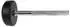 Rosfix GSG25 Hantelstange Gummi 117,5cm/30mm silber (17-58-007)