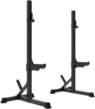 Tunturi SS60 Squat-Ständer für Langhanteln, höhenverstellbar, bis 200kg (25TSSS6000)