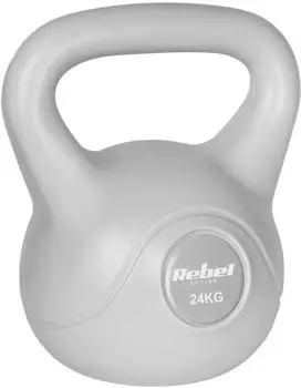 Rebel Kettlebell Bitumen 24kg grau (RBA-2322G-24)