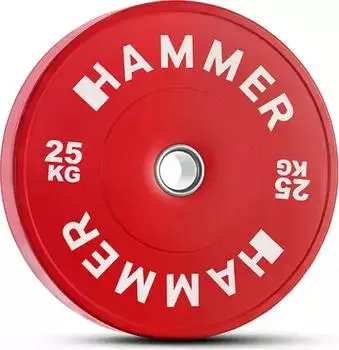 Hammer Bumper Plate Competition 25kg, 50mm (17901)