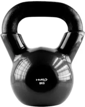 HMS Fitness KNV Kettlebell Gusseisen 8kg schwarz (17-64-62)