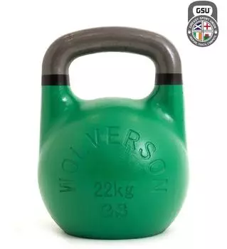 WOLVERSON GSU Competition Kettlebell 22kg, Stahl (J&MGSU22KG)