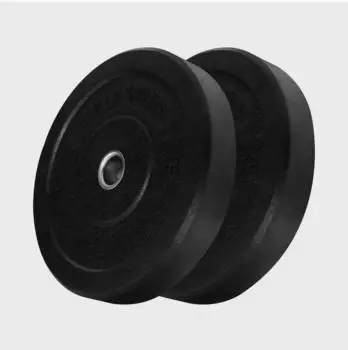 Gorilla Sports Hi Temp Bumper Plates 50mm, 2x20kg (40kg Set)