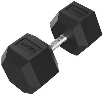 Tunturi Platinum Hex Kurzhantel Gummi 37,5kg (25TUPLA033)