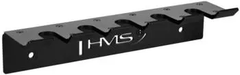 OEM STR45 Wandhalterung f&uuml;r Stange 80/55cm schwarz (17-62-136)