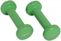 Mts Sportartikel VINYL HANTEL Set, 2x 0,5kg (green), in 4C-Box