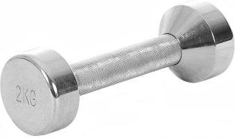 Sport-Tec Kurzhantel Chrom massiv 2 kg