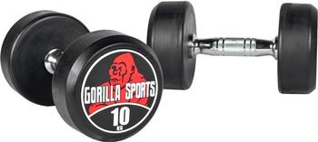 Gorilla Sports 20 KG Set (2x10 KG) Rundhantel