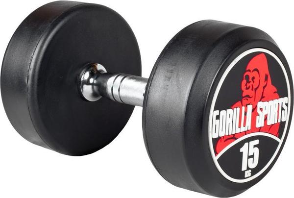 Gorilla Sports Rundhantel 15 kg