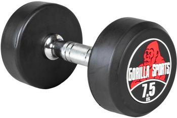 Gorilla Sports Rundhantel 7,5 kg