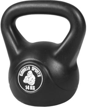 Gorilla Sports Kettlebell Kunststoff