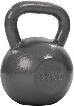 Sport-Thieme Kettlebell Hammerschlag, lackiert, Grau 32 kg