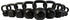 POWRX Black Painted Kettlebell 4 - 20 kg