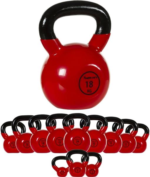 MOVIT 18 kg Kettlebell Kugelhantel aus Gusseisen