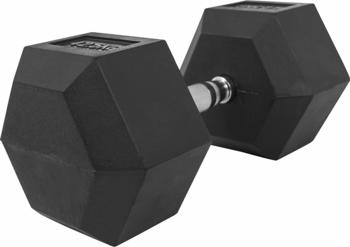 Gorilla Sports Hexagon Kurzhantel Gummi 42,5 kg