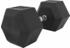 Gorilla Sports Hexagon Gummi Studio Hantel 2-50 KG