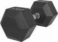 GORILLA SPORTS&reg; Hexagon Kurzhanteln - 25kg Gewichte, Gusseisen Gummiert,