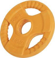 GORILLA SPORTS&reg; Hantelscheiben - Einzeln 1,25-25kg / Set 30kg, 50mm, Gummi, mit