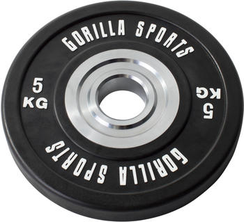 Gorilla Sports Bumper Plate Profi (100946) 5 kg
