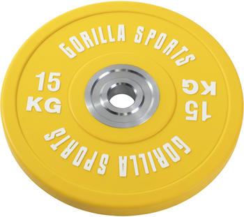 Gorilla Sports Bumper Plate Profi (100946) 15 kg