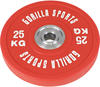 GORILLA SPORTS® Bumper Plates - 5kg, 10kg, 15kg, 20kg, 25kg, 50mm Bohrung,