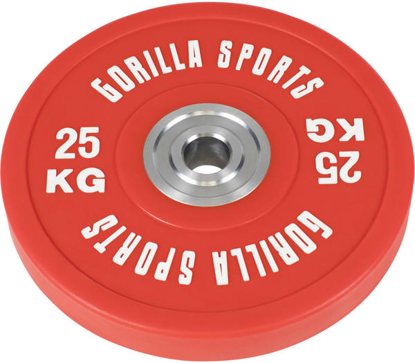 Gorilla Sports Bumper Plate Profi (100946) 25 kg