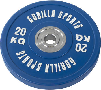 Gorilla Sports Bumper Plate Profi (100946) 20 kg