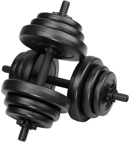 TecTake 2 Dumbbells with Weights 2 x 10 kg