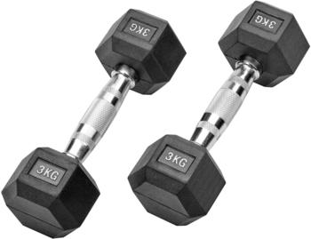 Bad Company Hexagon Studio Hanteln (2x3 Kg)
