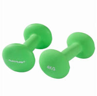 Tunturi 14TUSCL378, TUNTURI Kurzhantel-Set 4 kg gr&uuml;n