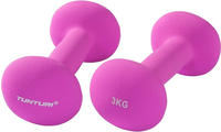 Tunturi 14TUSCL377, Tunturi Neopren Hanteln 3 kg purple