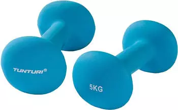 Tunturi Kurzhanteln Neopren 2 x 5,0 kg