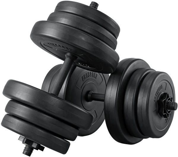 Juskys 2 Pieces Dumbbell Set 40 kg