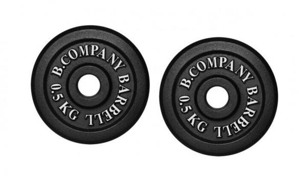 Bad Company Cast Iron Weight Plates 2 x 0,5 kg